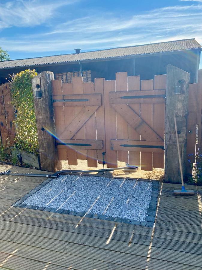 Luxe Finse Kota Met Jacuzzi En Saunabarrel De Zandhoef Eersel Zewnętrze zdjęcie