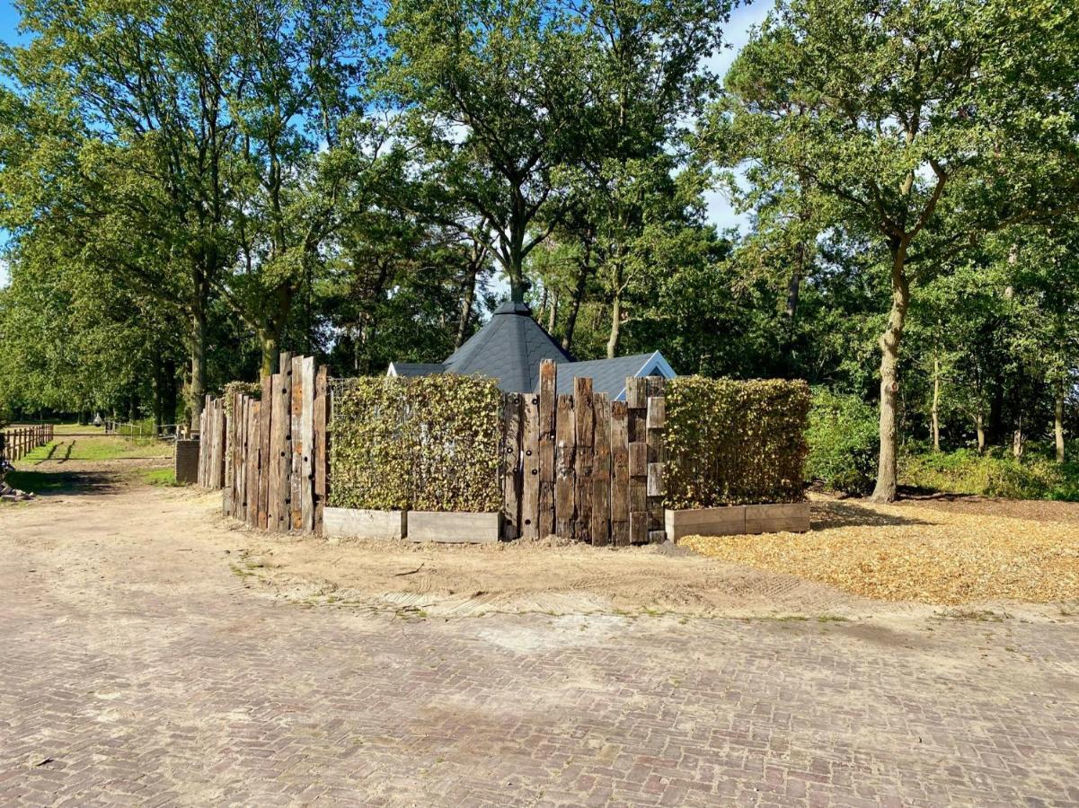 Luxe Finse Kota Met Jacuzzi En Saunabarrel De Zandhoef Eersel Zewnętrze zdjęcie